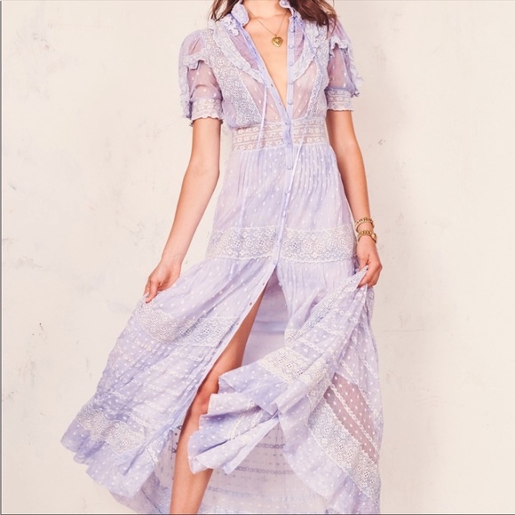 LOVESHACKFANCY STATEMENT DRESS